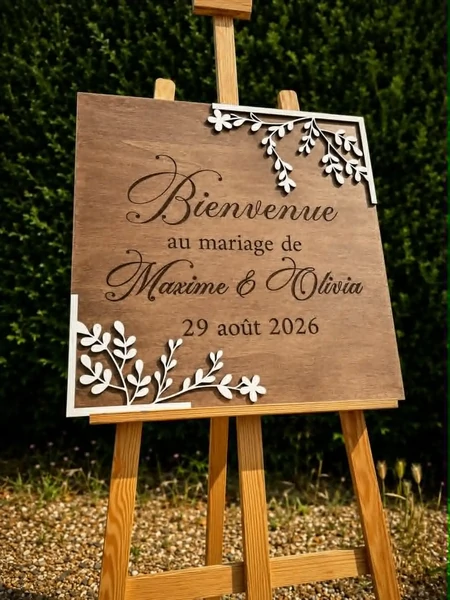 Panneau de bienvenue
