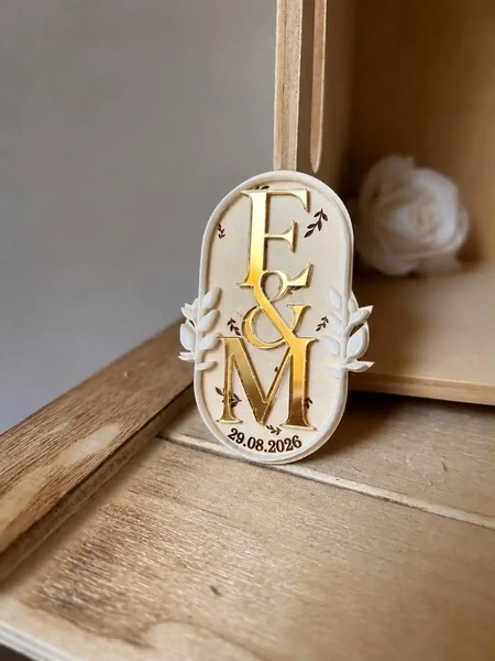 Cadeau magnet bois et plexi