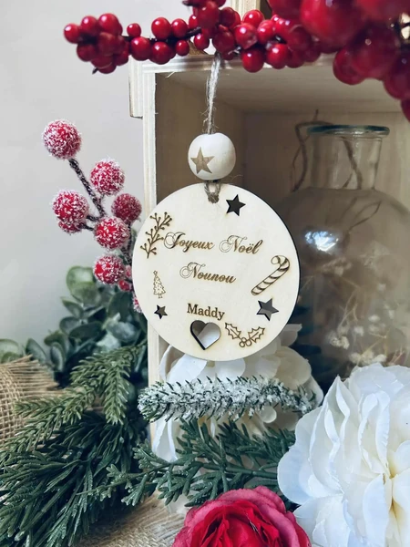 Boule de Noël pour nounou