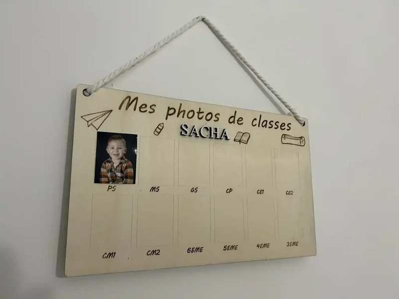 Cadre photos de classes