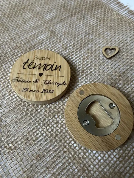 Decapsuleur gravé