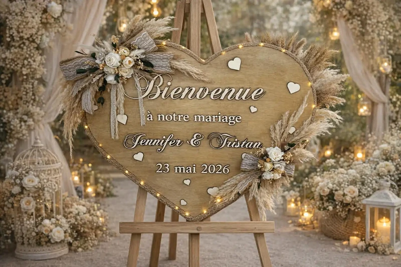 Panneau de bienvenue