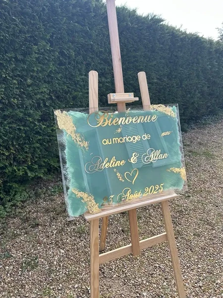 Panneau de bienvenue