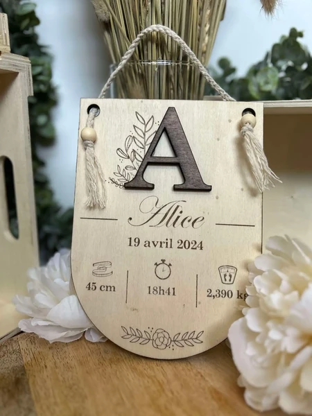 Panneau naissance
