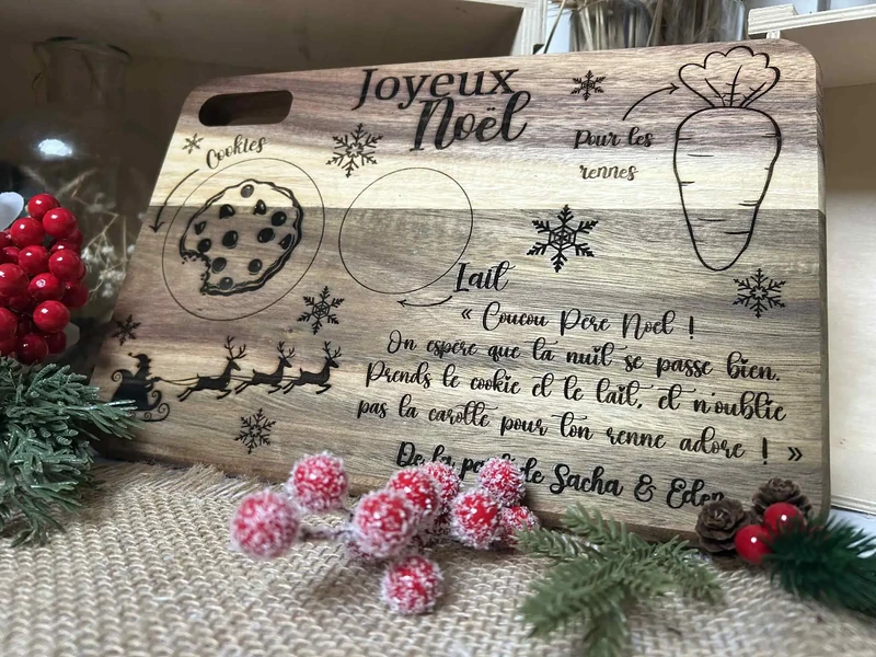 Plateau père noel