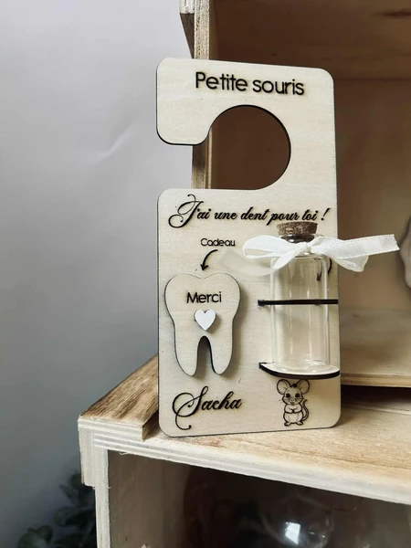 Porte dents en bois