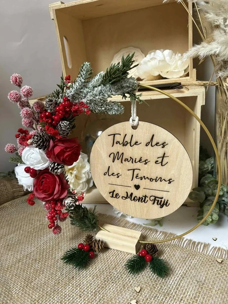 Rond décoratif pour table de fête