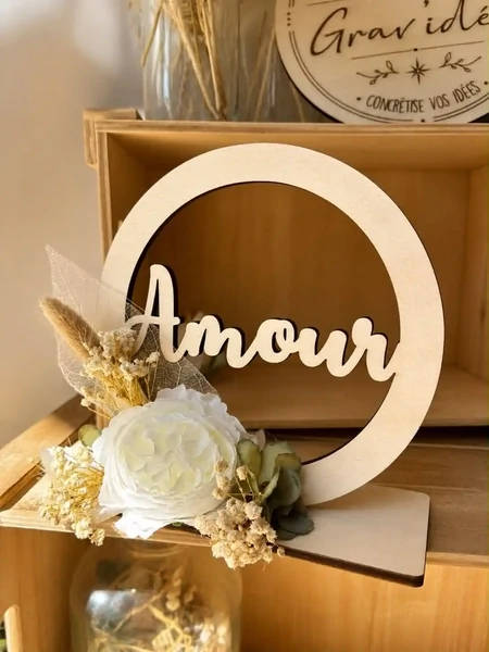 Rond de table floral