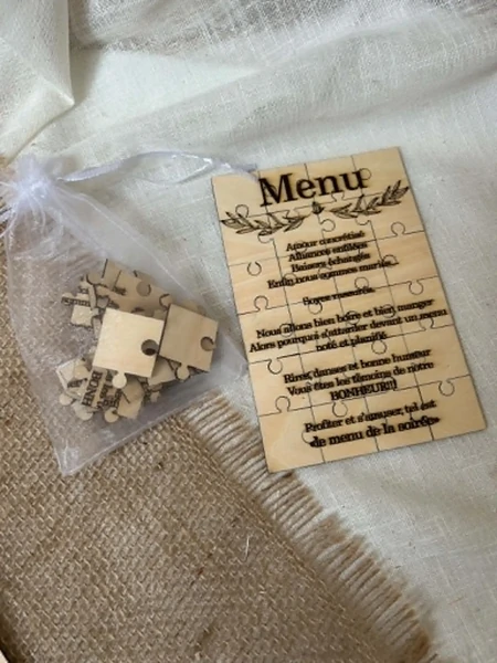 Menu puzzle